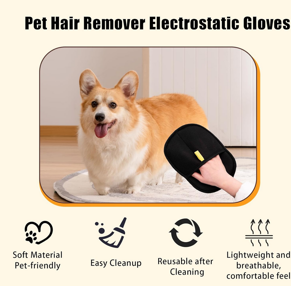 FurFree Pad™ - #1 Best-Rated Pet Cleaning Glove