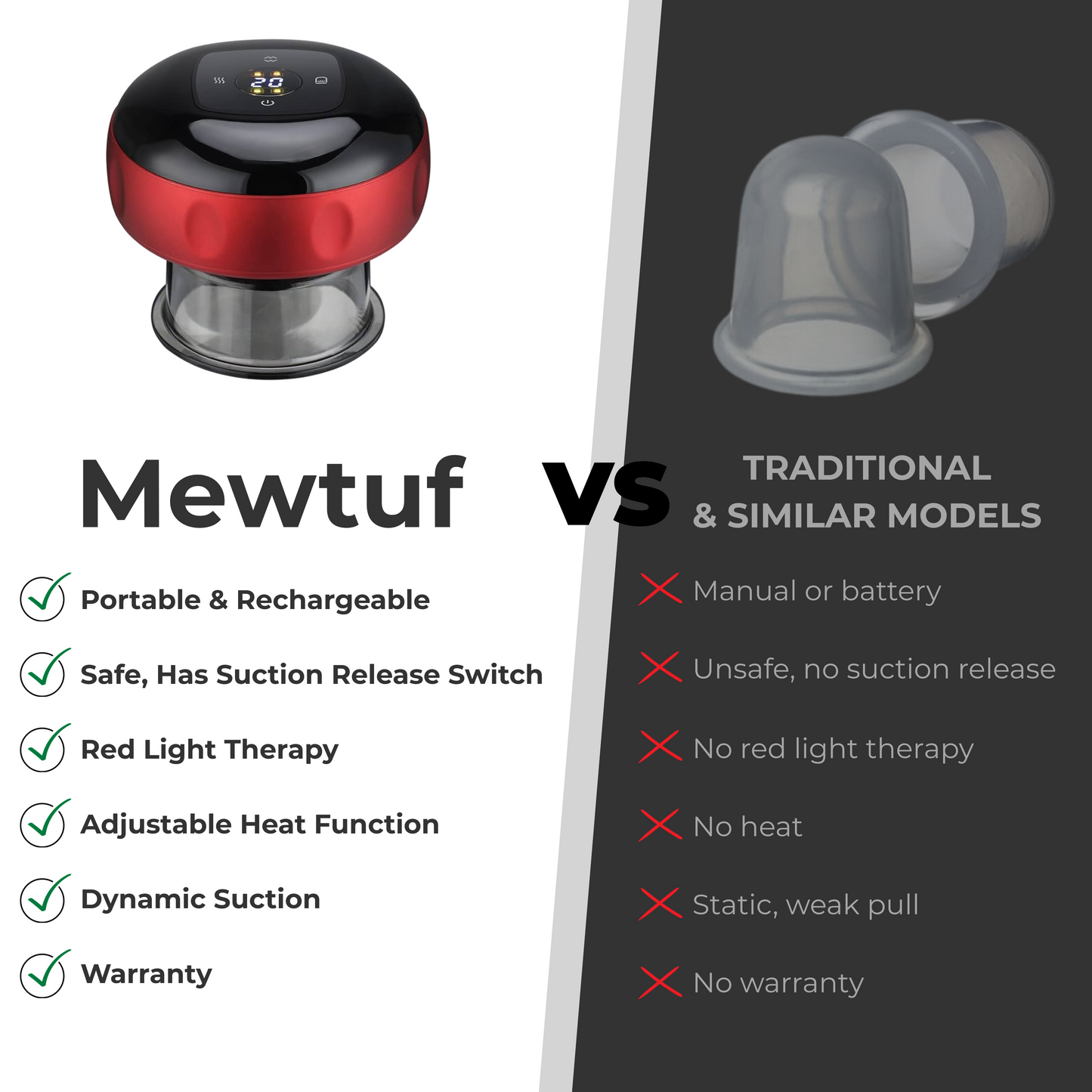 MEWTUF™ RedCup Massager #1 Best-Rated