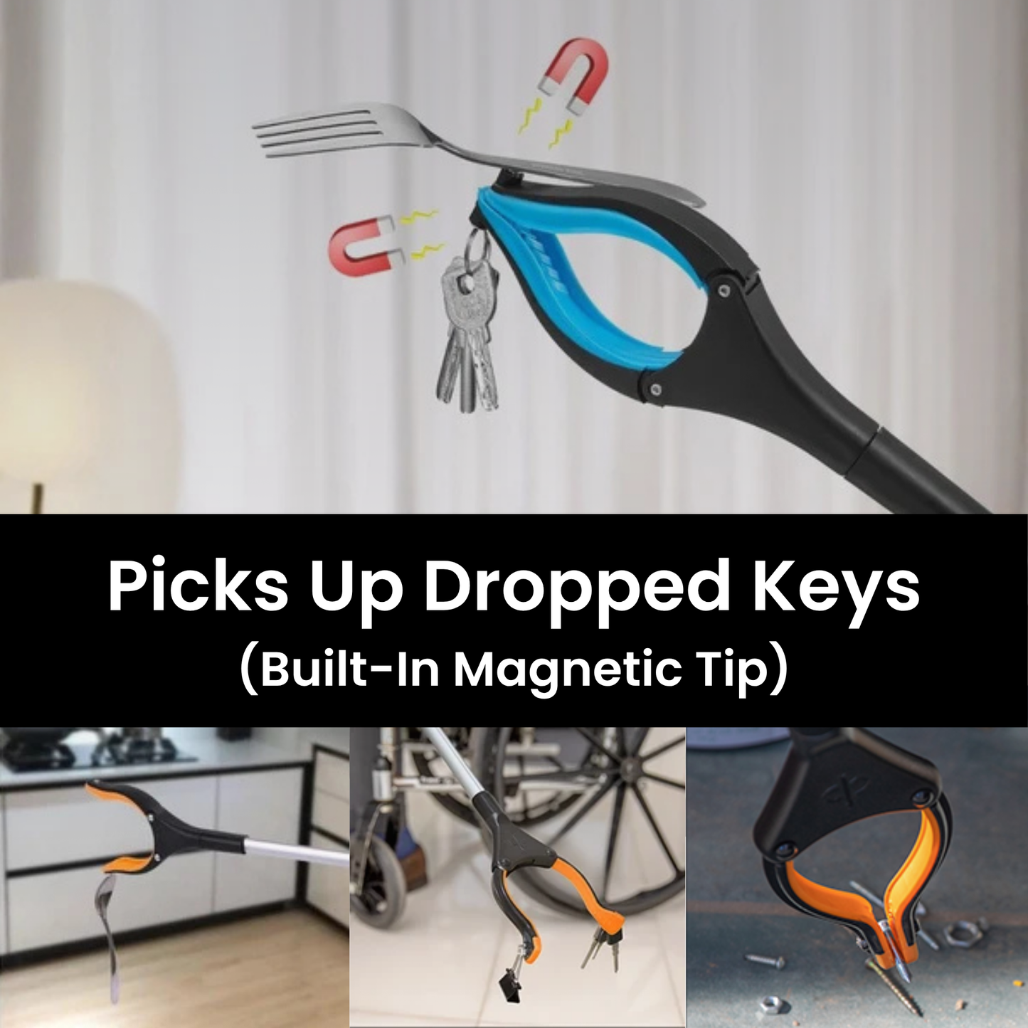 MEWTUF 43" Magnetic Grabber