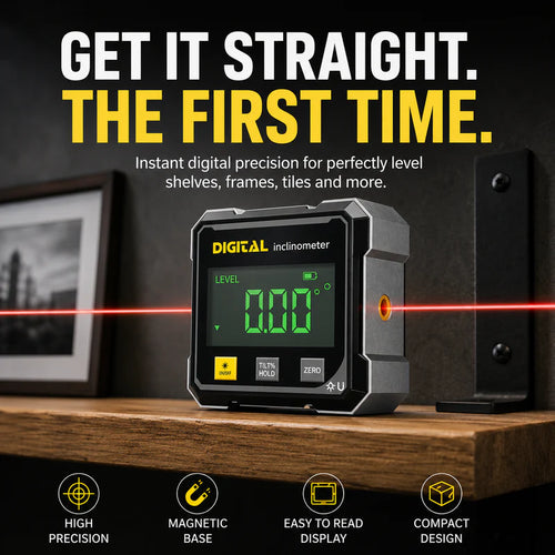 Mewtuf™ Precision Digital Inclinometer