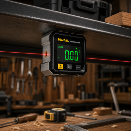 Mewtuf™ Precision Digital Inclinometer